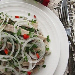 Деревенский свадебный салат