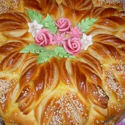 Эффектный хлеб на кислом молоке