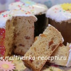 Куличи в бумажных формах в мультиварке