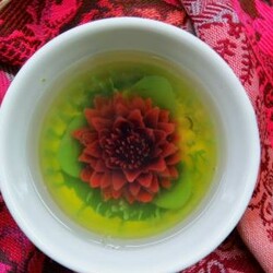 3D-цветы в желе для Любимой, пошаговый рецепт с фото