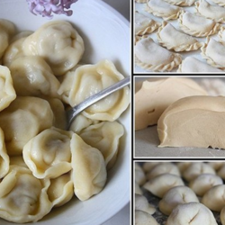 Вкуснейшее универсальное заварное тесто для вареников, пельменей, поз, чебуреков...