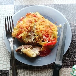 Свиная шея, запеченная в духовке