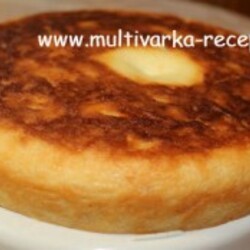 Творожно - яблочная запеканка в мультиварке