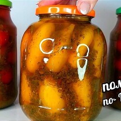 Помидоров по-Грузински на Зиму! Маринад Выпиваем до последней капли!