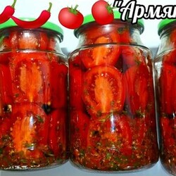 КАМЧАТНИКОВА ТАТЬЯНА | Этот Рецепт Покорил Всех Своим Необыкновенным Вкусом! Помидоры"Армянчики"на зиму! Сотни тысяч Отзывов!