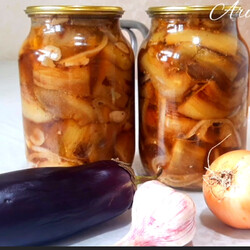 Баклажаны как шашлык на зиму!