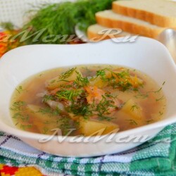 Суп из чечевицы в мультиварке-скороварке