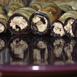 РУЛЕТИКИ ИЗ БАКЛАЖАНОВ 