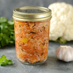 Цветная капуста с рисом на зиму - пошаговый рецепт с фото на Повар.ру