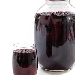 Компот из черноплодной рябины на зиму. Рецепт с фотоинструкцией