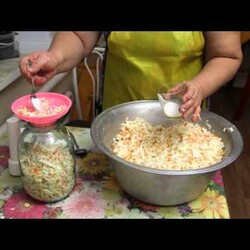 Бабушкин рецепт Квашеной капусты.