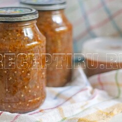 Баклажанная икра «как в магазине» на зиму
