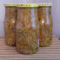 Цветная капуста с рисом на зиму - пошаговый рецепт с фото. Автор рецепта Elena Vozisova .