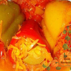 Вкусные рецепты фаршированного перца на зиму: с фотографиями