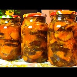 Баклажаны на зиму. Баклажаны как грибы! Ну очень вкусные! Мамины рецепты