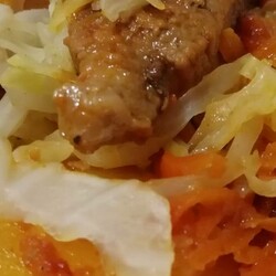 Бигус (бигос) с мясом и картофелем - пошаговый рецепт с фото. Автор рецепта Татьяна Пацюкова  ✈ .