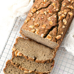 4 Ingredient Healthy Banana Oatmeal Bread (No Flour, Refined Sugar or Butter)Health banana bread