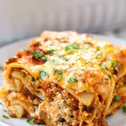Easy Homemade Lasagna