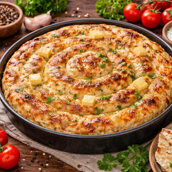 Пирог-улитка из лаваша за 10 минут: вкуснейший и никакой мороки с тестом