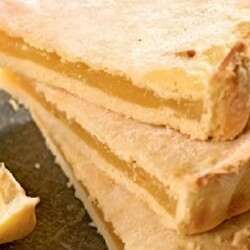 Лимонный нежный пирог. Рецепт