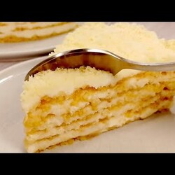 БЕЗ ДУХОВКИ. Обалденный торт ПЛОМБИР.