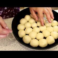 Мои любимые чесночные пампушки к борщу