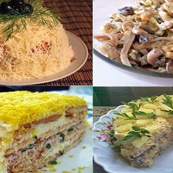 Десять самых удачных и вкусных салатов для новогоднего стола! - fav0ritka77.ru