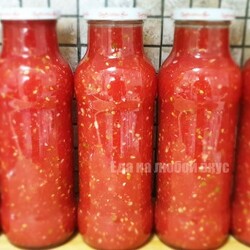 Мама научила! Острый соус огонек из помидоров на зиму без варки | Еда на любой вкус