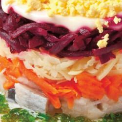 Сельдь под шубой классическая. Рецепт