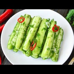 БЫСТРЫЕ малосольные ОГУРЧИКИ