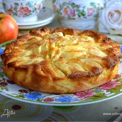 Итальянский деревенский яблочный пирог