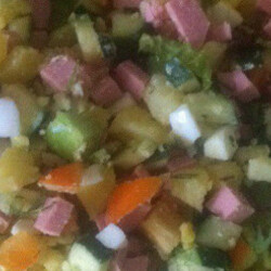 Окрошка на квасе