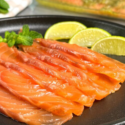 Способ засолки красной рыбы с использованием коньяка. «Пьяная» семга