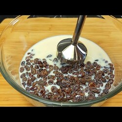 Взбейте молоко с изюмом❗ Научите всех подруг готовить такую вкусняшку!