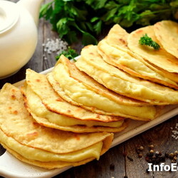 Кыстыбый с картошкой по-татарски [Рецепт]