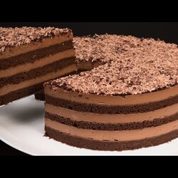 Schokoladen-Kaffee-Kuchen ohne Backen! Kein Mehl! 5-Minuten-Rezept!