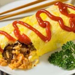 Омурайсу с курицей