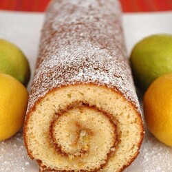 Рулетик к чаю за 20 минут