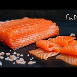 Рыба нежная как масло! Как вкусно засолить красную рыбу дома - Малосольная семга (лосось, форель)