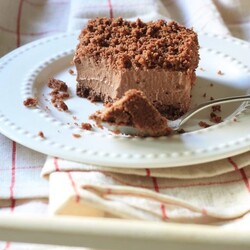 עוגת גבינה שוקולד פירורים - Brown Sugar