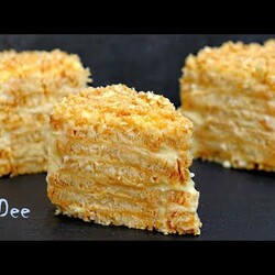 Торт Наполеон без выпечки за 20 минут / Простой и быстрый рецепт торта