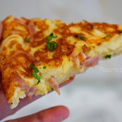 "Хитрая" лепёшка на сковородке без возни с тестом | Просто с Марией | Пульс Mail.ru