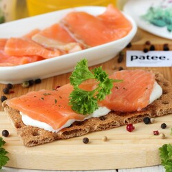 Сёмга солёная в масле