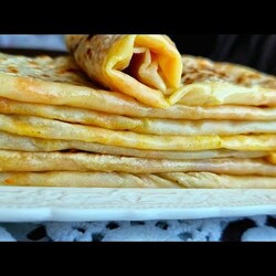 Мука+Кипяток! ВКУСНЕЕ ВСЯКИХ ЧЕБУРЕКОВ‼Потрясающее лепёшки с тыквой