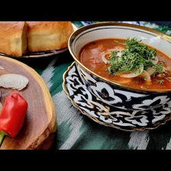 Казан Кебаб - Шурпа. Наманганский мясной Суп. На обед или на Ужин