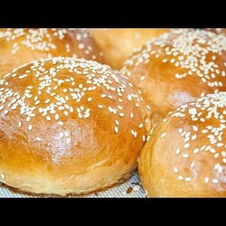 БУЛОЧКИ ДЛЯ БУРГЕРОВ, рецепт приготовления домашних булочек для гамбургеров