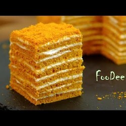 МЕДОВИК за 30 минут | Простой рецепт без раскатки коржей  | Honey Cake recipe