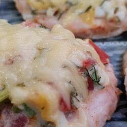 Куриные отбивные под яично - сырной шубкой | Повседневная пища, Еда, Кулинария