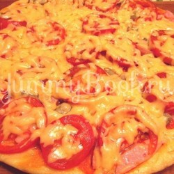 Пицца на сковороде за 10 минут - простой и вкусный рецепт с пошаговыми фото