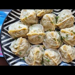 Вот, как нужно готовить КОНУС  МАНТЫ!  Самые сочные узбекские манты - Даже кушать жалко!